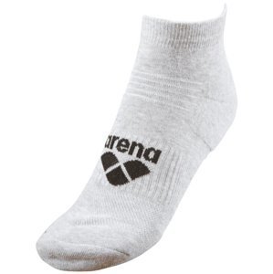 Arena basic ankle socks 2 pack grey 35-38