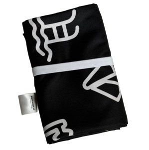 Ručník swimaholic swimming world microfibre towel černá