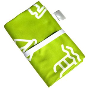 Ručník swimaholic swimming world microfibre towel zelená