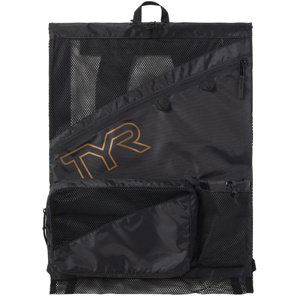 Tyr team elite mesh backpack černo/zlatá