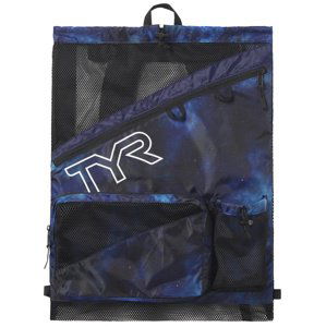 Tyr team elite mesh backpack černo/modrá