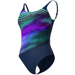 Arena bodylift swimsuit u back teresa c-cup navy/bali green l - uk36