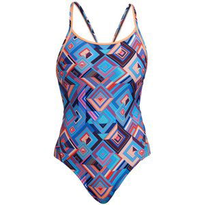 Funkita boxed up diamond back one piece m - uk34