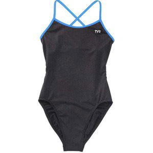 Tyr hexa trinityfit black/blue xl - uk38