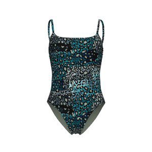 Arena water print swimsuit animalier l - uk36