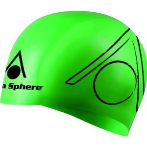 Plavecká čepička aqua sphere tri cap zelená
