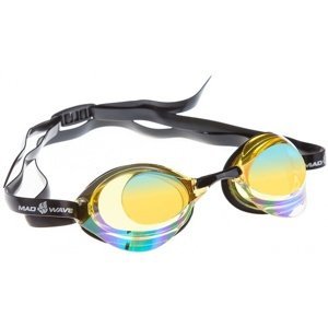 Plavecké brýle mad wave turbo racer ii rainbow žlutá