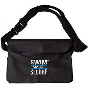 Swim secure waterproof bum bag černá