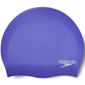 Plavecká čepička speedo plain moulded silicone cap fialová