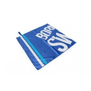 Borntoswim microfibre towel big logo modrá