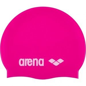 Plavecká čepice arena classic silicone cap růžová