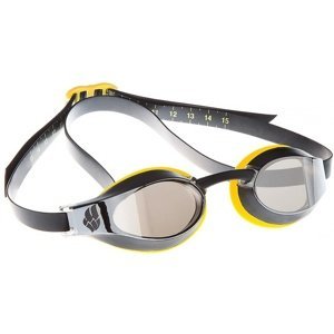 Mad wave x-look mirror racing goggles žlutá