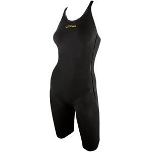 Závodní dámské plavky finis vapor pro open back kneeskin black 28