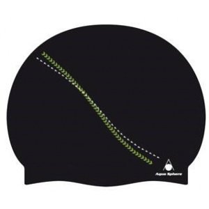 Aqua sphere dakota cap černá/zelená