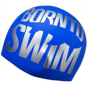 Borntoswim seamless swimming cap tmavě modrá