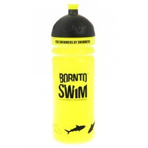 Borntoswim shark water bottle žlutá