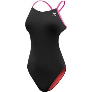 Tyr solid cutoutfit black/pink 28