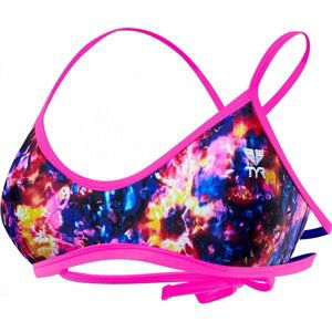 Tyr stellar mojave tieback top black/pink 32