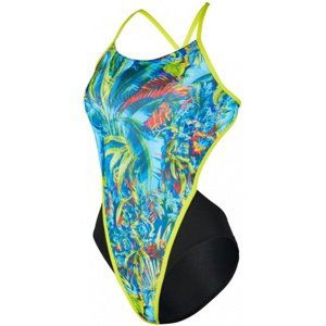 Dámské plavky michael phelps oasis open back multicolor/black 30