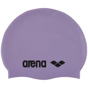 Plavecká čepice arena classic silicone cap fialová