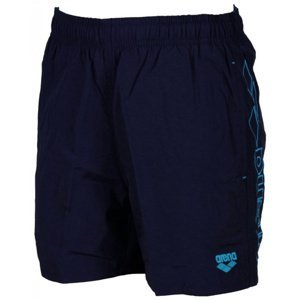 Arena fundamentals embroidery boxer junior navy/turquoise 28