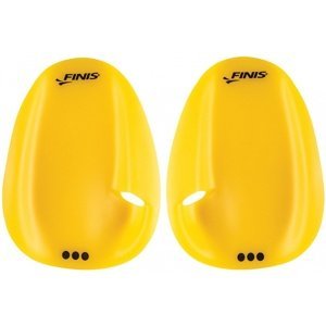 Finis agility paddle floating yellow l