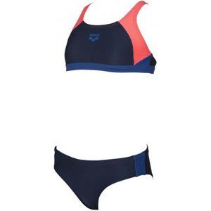 Arena ren two pieces junior navy/shiny pink/royal 24