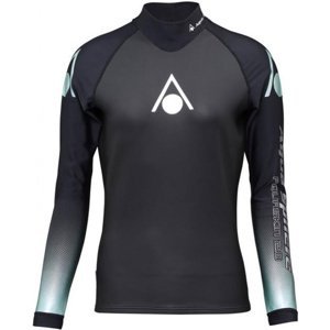 Aqua sphere aquaskin top long sleeve women black/turquoise xs