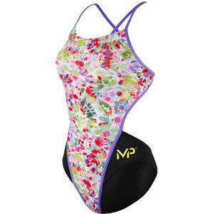 Dámské plavky michael phelps prisma open back multicolor/black 30