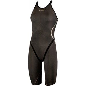 Dámské plavky finis rival 2.0 closed back kneeskin black 24