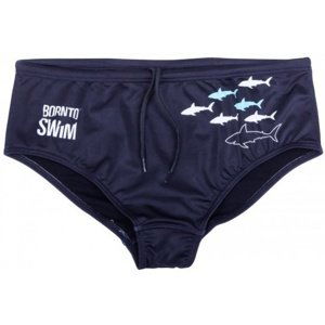 Borntoswim sharks brief black s