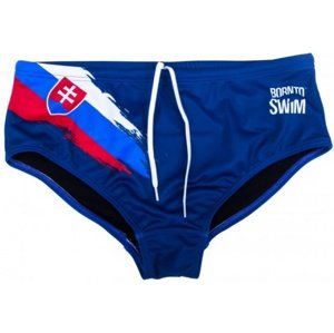 Pánské plavky borntoswim svk brief blue s