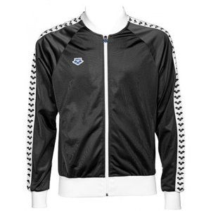 Pánská bunda arena m relax iv team jacket black/white xl