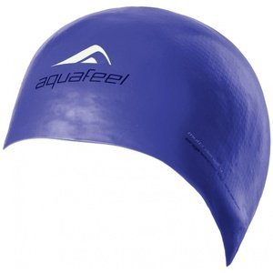 Aquafeel bullitt silicone cap modrá