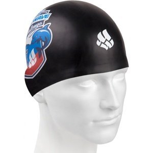 Plavecká čepice mad wave challenge swim cap černá