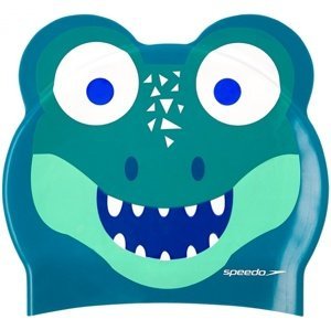 Speedo printed character cap zeleno/modrá
