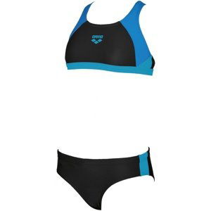 Arena ren two pieces junior black/pix blue/turquoise 22