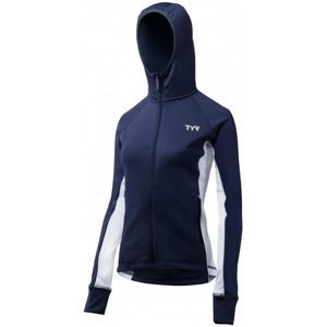 Tyr female victory warm-up jacket navy/white m