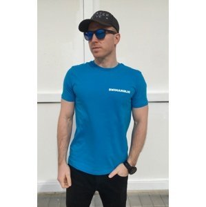 Swimaholic life is cool in the pool t-shirt men azure l