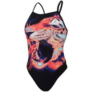 Dámské plavky speedo junglebeast placement ribbonback 1 piece