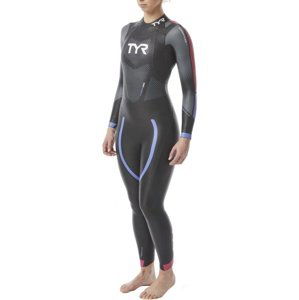 Tyr hurricane wetsuit cat 3 women black/pink/purple s