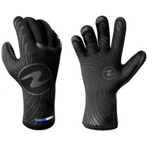 Neoprenové rukavice aqualung dry gloves liquid seams 3mm black xs