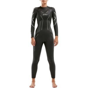 Dámský plavecký neopren 2xu p:2 propel wetsuit women black/textural