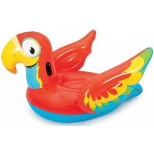 Inflatable peppy parrot červená