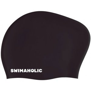 Swimaholic long hair cap černá