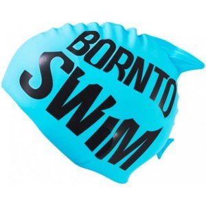 Borntoswim guppy junior swim cap modrá