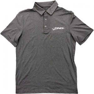 Finis coaches polo unisex charcoal s