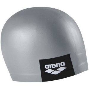 Plavecká čepice arena logo moulded cap šedá