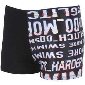 Arena neon glitch short junior black/multi 29