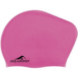 Aquafeel long hair cap růžová
